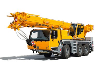 Autojeřáb Liebherr 1050